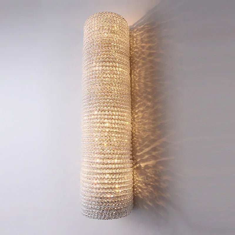 Bergamo Crystal Wall Sconce - briglamps