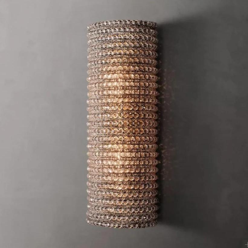 Bergamo Crystal Wall Sconce - briglamps
