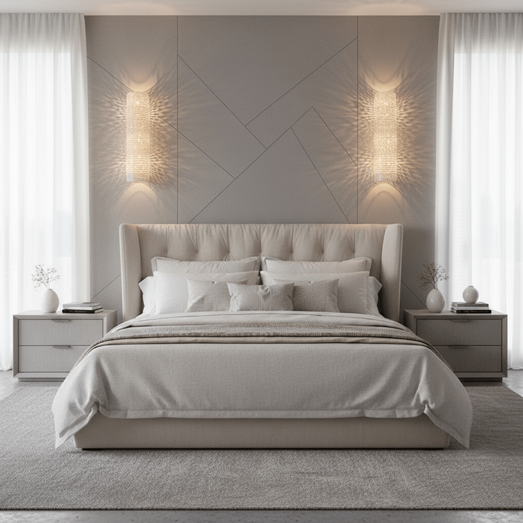 Bergamo Crystal Wall Sconce - briglamps