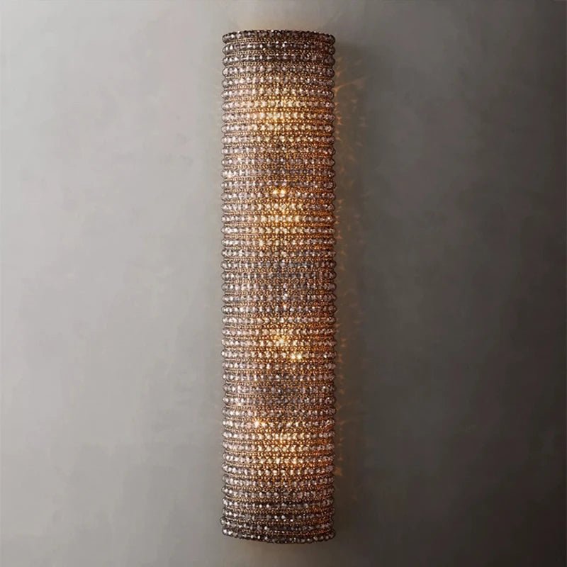 Bergamo Crystal Wall Sconce - briglamps