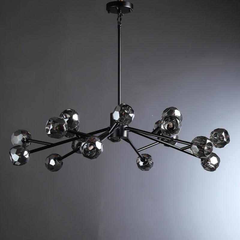 Beula De Cristal Round Chandelier 24", 36", 48", 60", 72" - briglamps