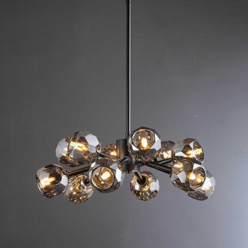 Beula De Cristal Round Chandelier 24", 36", 48", 60", 72" - briglamps