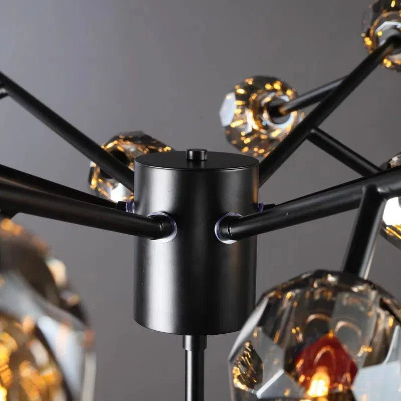 Beula De Cristal Round Chandelier 24", 36", 48", 60", 72" - briglamps