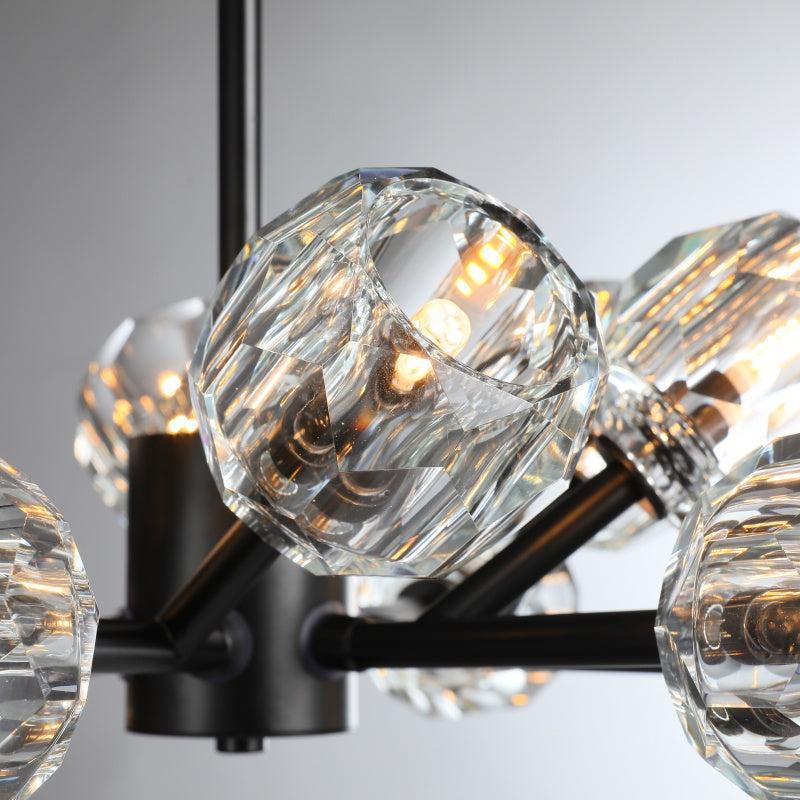 Beula De Cristal Round Chandelier 24", 36", 48", 60", 72" - briglamps