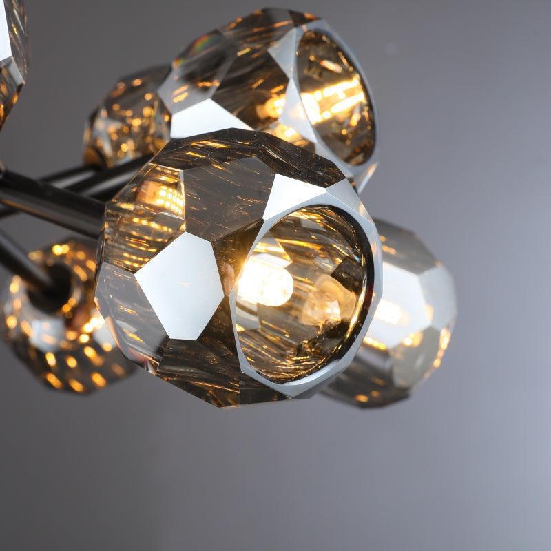 Beula De Cristal Round Chandelier 24", 36", 48", 60", 72" - briglamps