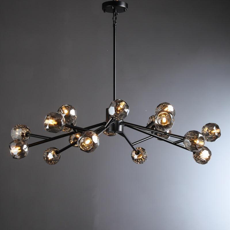 Beula De Cristal Round Chandelier 24", 36", 48", 60", 72" - briglamps