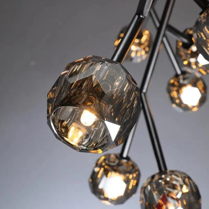 Beula De Cristal Round Chandelier 24", 36", 48", 60", 72" - briglamps