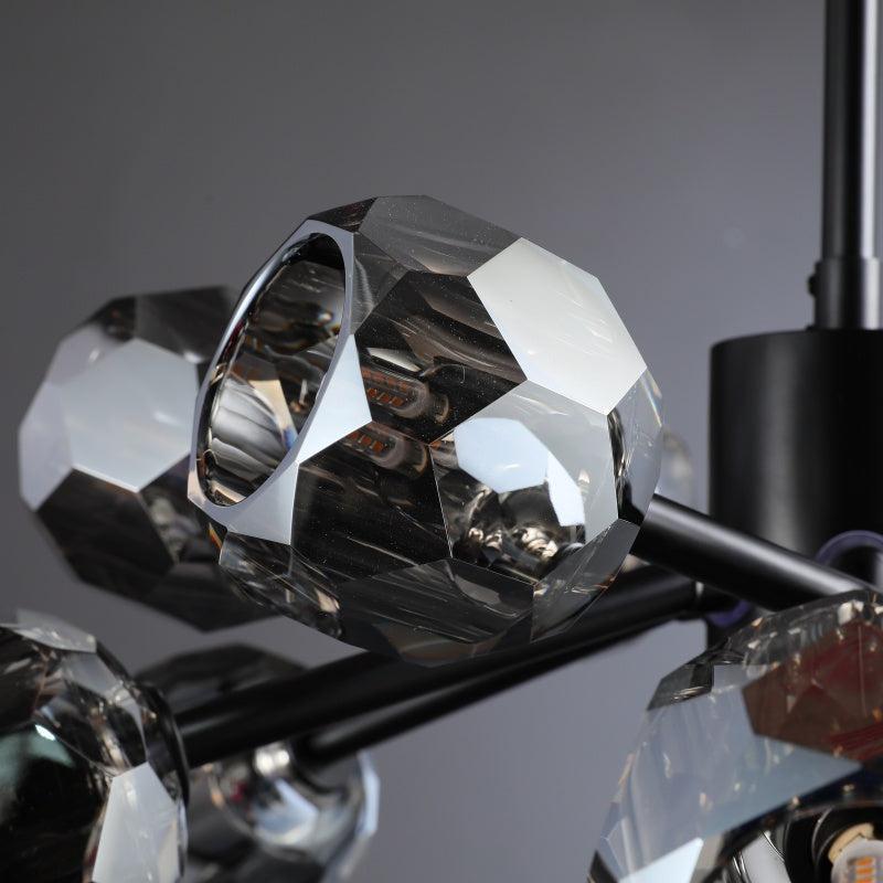 Beula De Cristal Round Chandelier 24", 36", 48", 60", 72" - briglamps