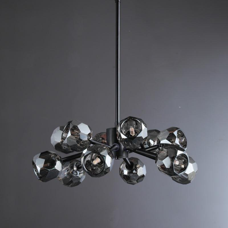 Beula De Cristal Round Chandelier 24", 36", 48", 60", 72" - briglamps