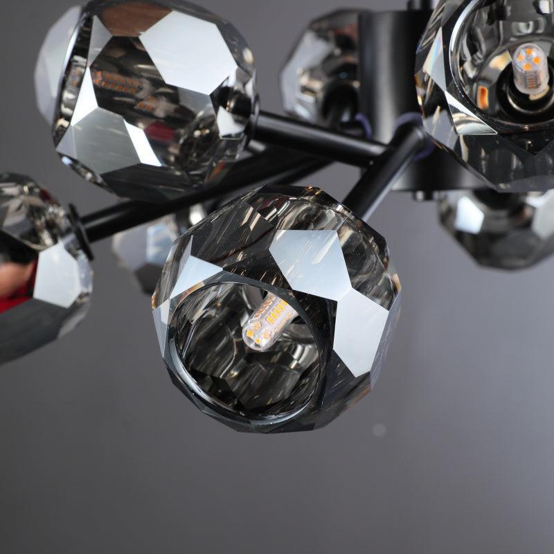 Beula De Cristal Round Chandelier 24", 36", 48", 60", 72" - briglamps