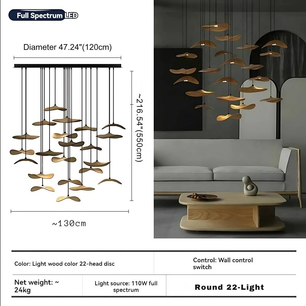 Bidi Multi Light Pendant Chandelier - Brig Lighting