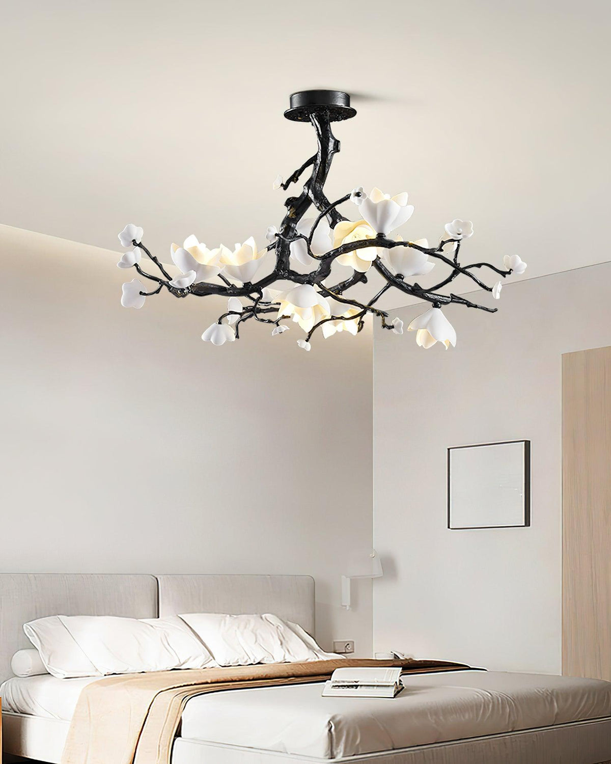 Black Branch Copper Tree Chandelier - Brig Lighting