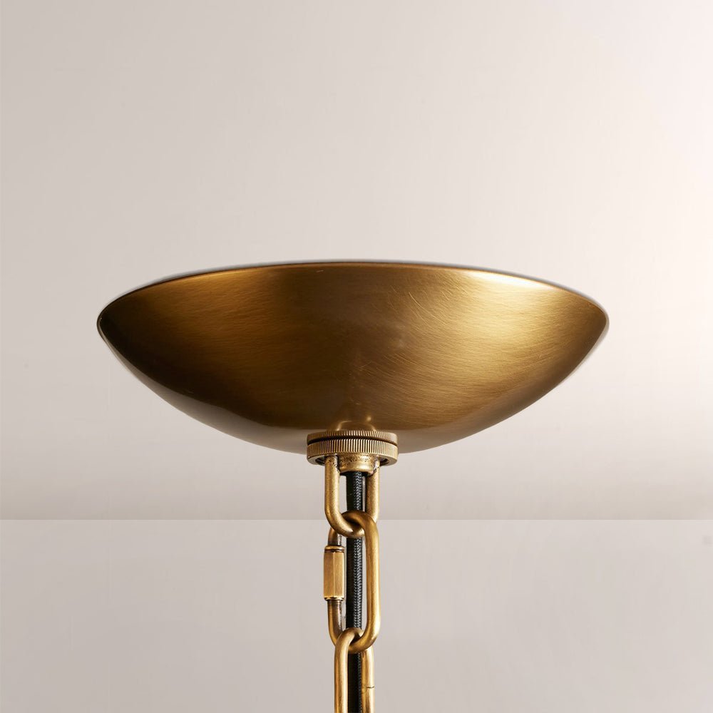 Blaire Tiered Blown Glass Chandelier - briglamps