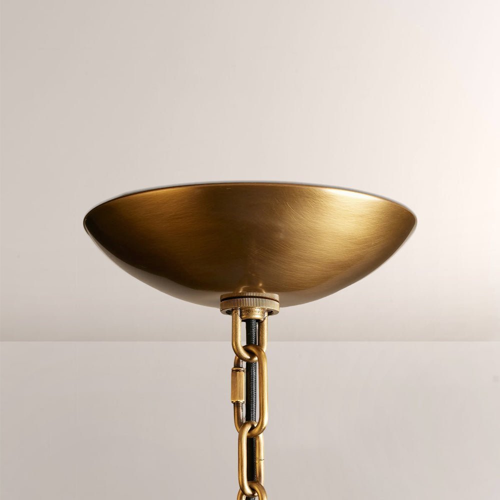 Blaire Tiered Blown Glass Chandelier - briglamps