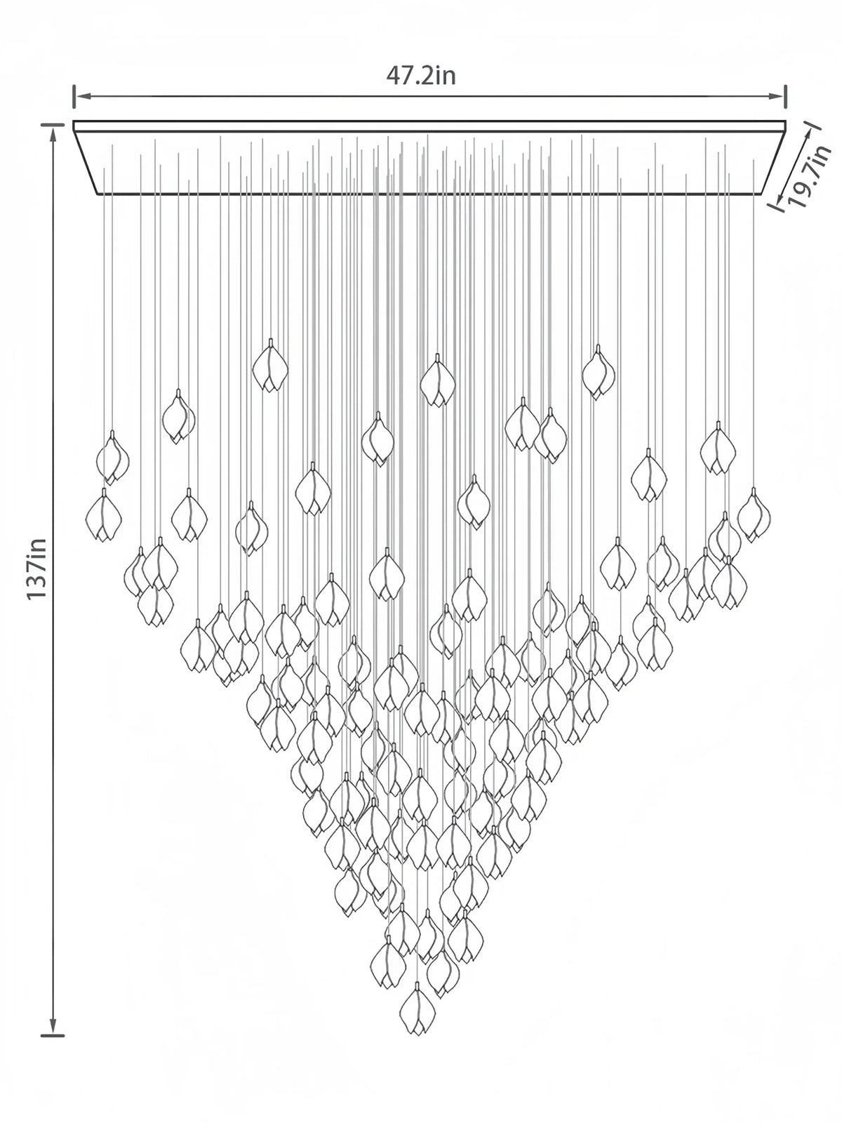 Bloom Chandelier - Brig Lighting