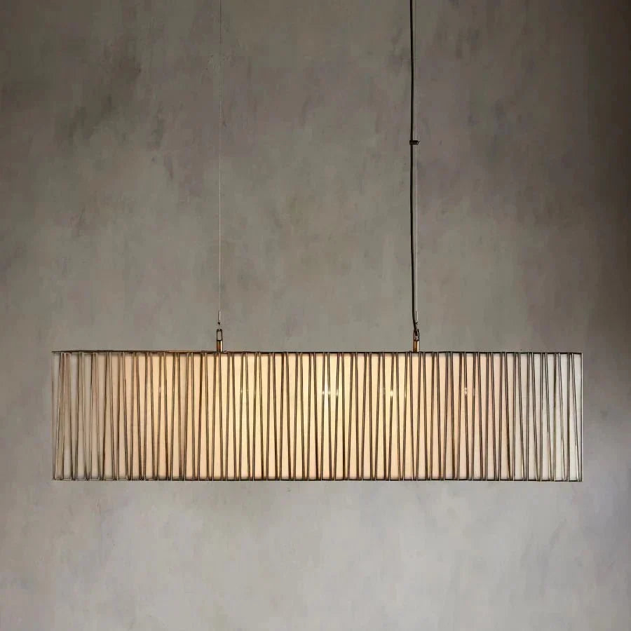 Bonita Rectangular Chandelier - Cyran Lamps