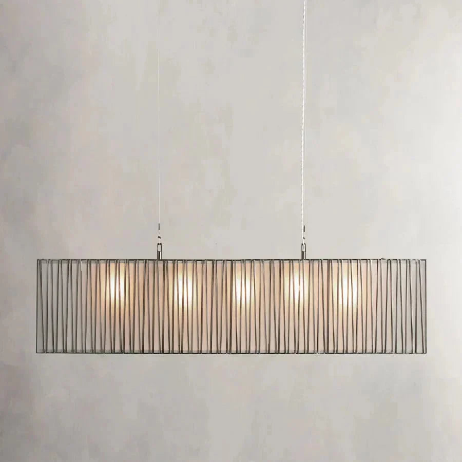 Bonita Rectangular Chandelier - Cyran Lamps
