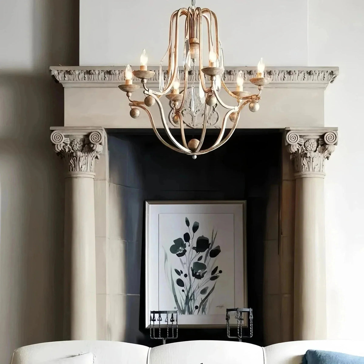 Bonitai Chandelier- Silver - Brig Lighting