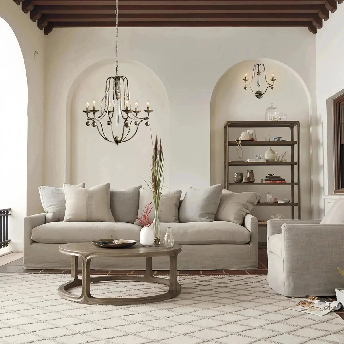 Bonitai Chandelier- Silver - Brig Lighting