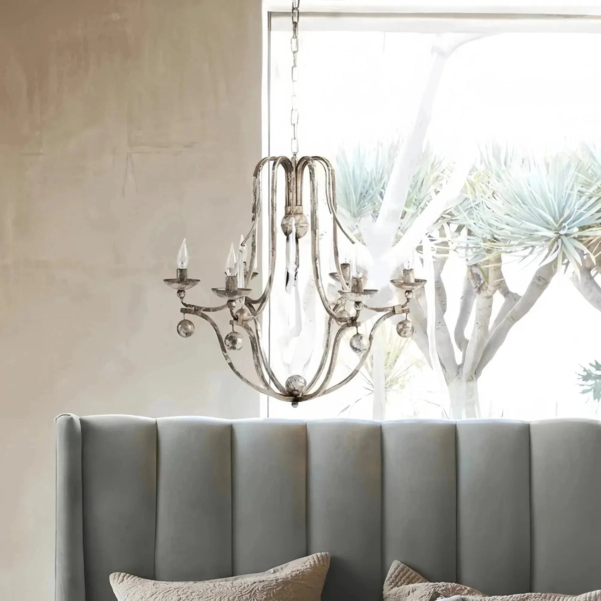 Bonitai Chandelier- Silver - Brig Lighting