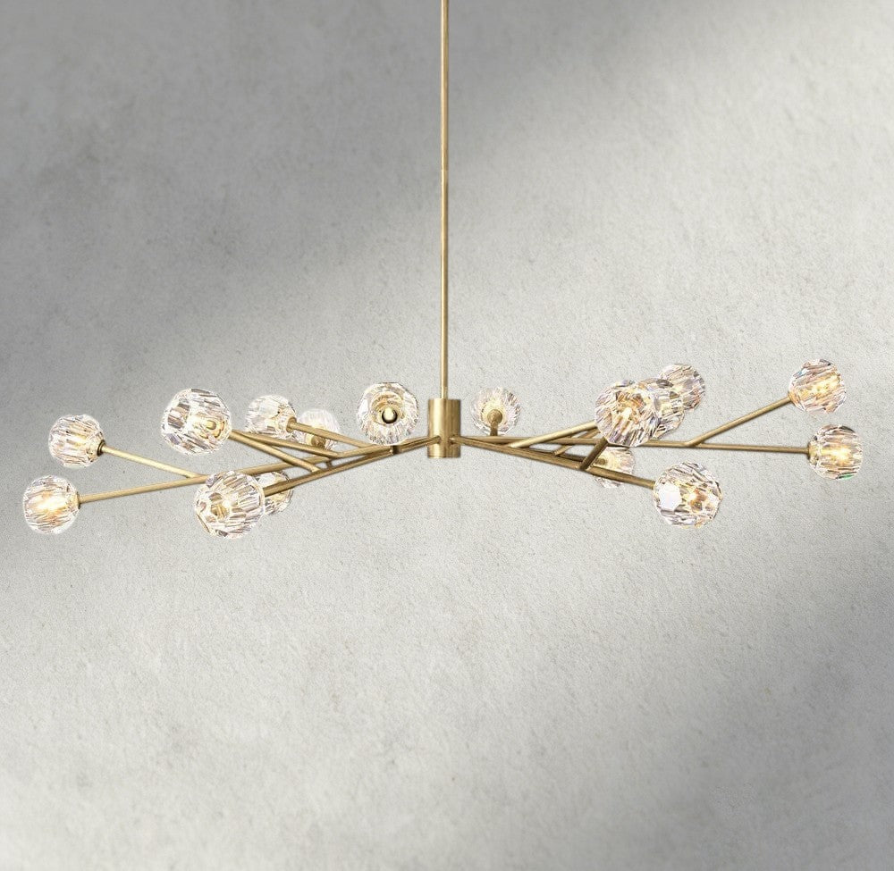 Boule De Cristal Round Chandelier 24", 36", 48", 60", 72"-Briglamps