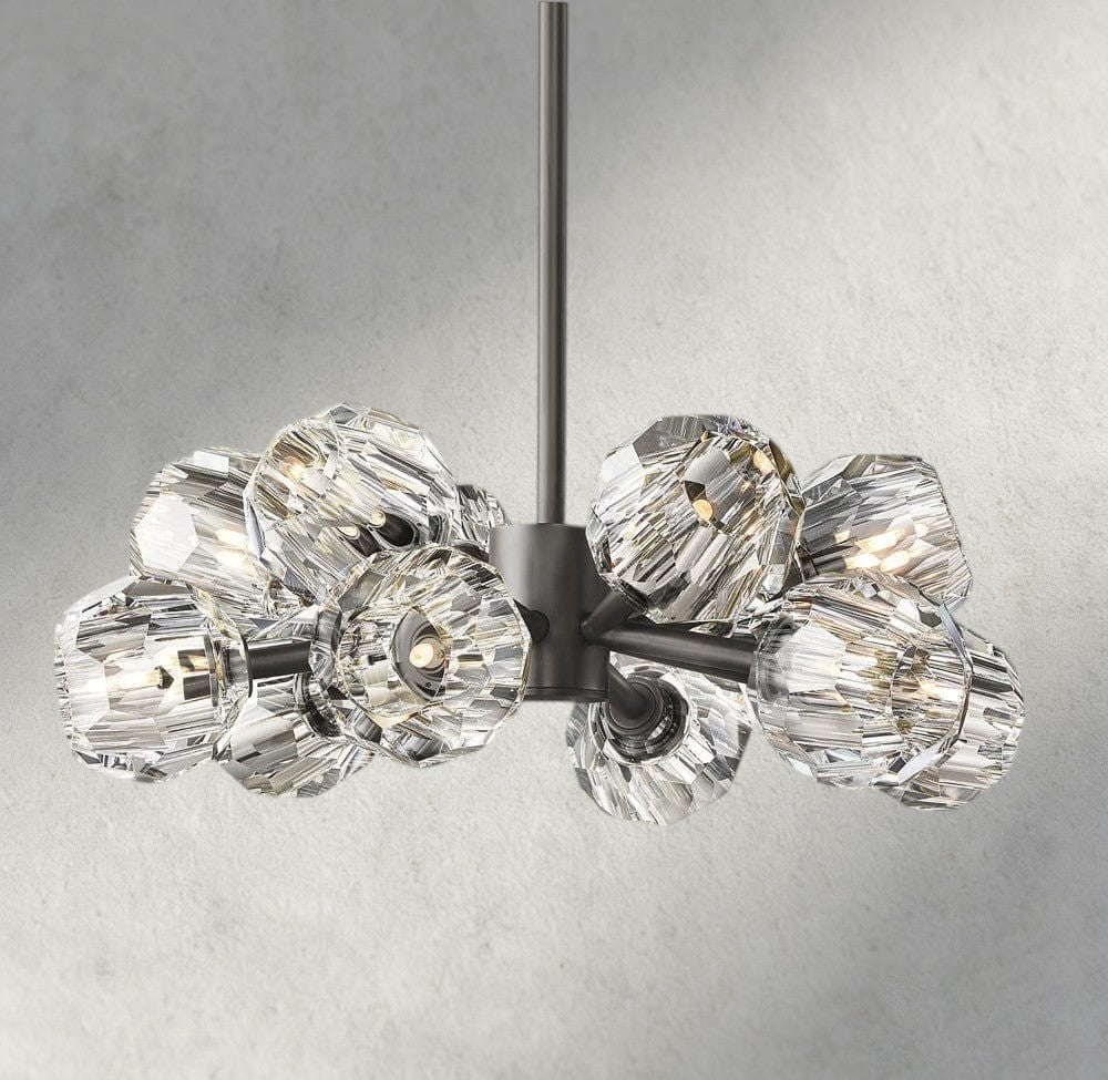 Boule De Cristal Round Chandelier 24", 36", 48", 60", 72"-Briglamps