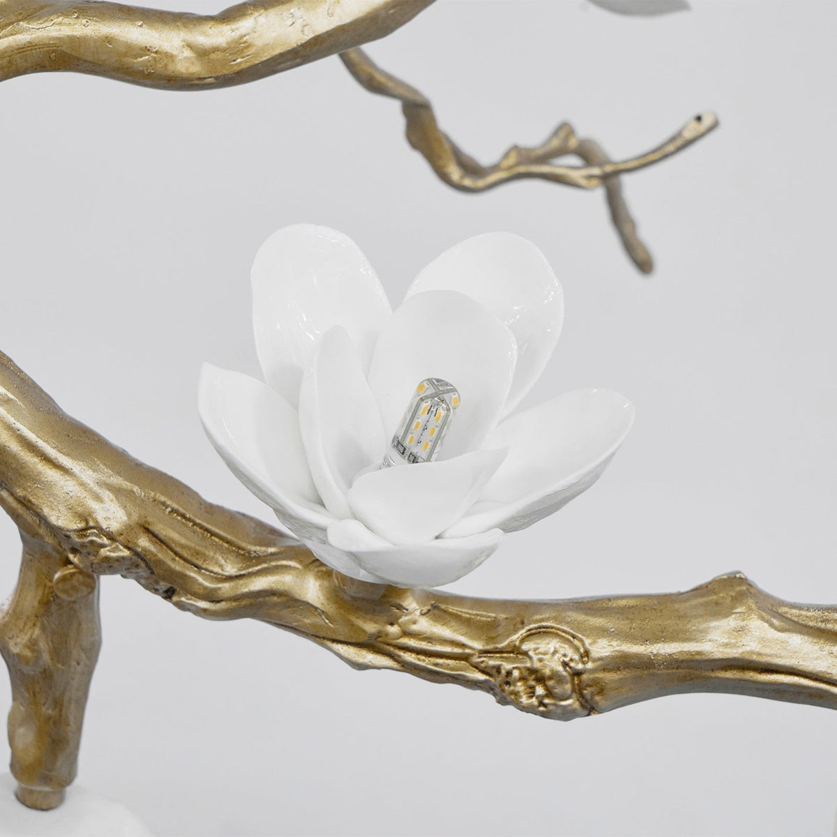 Brass Flower Branch Chandelier - Brig Lighting