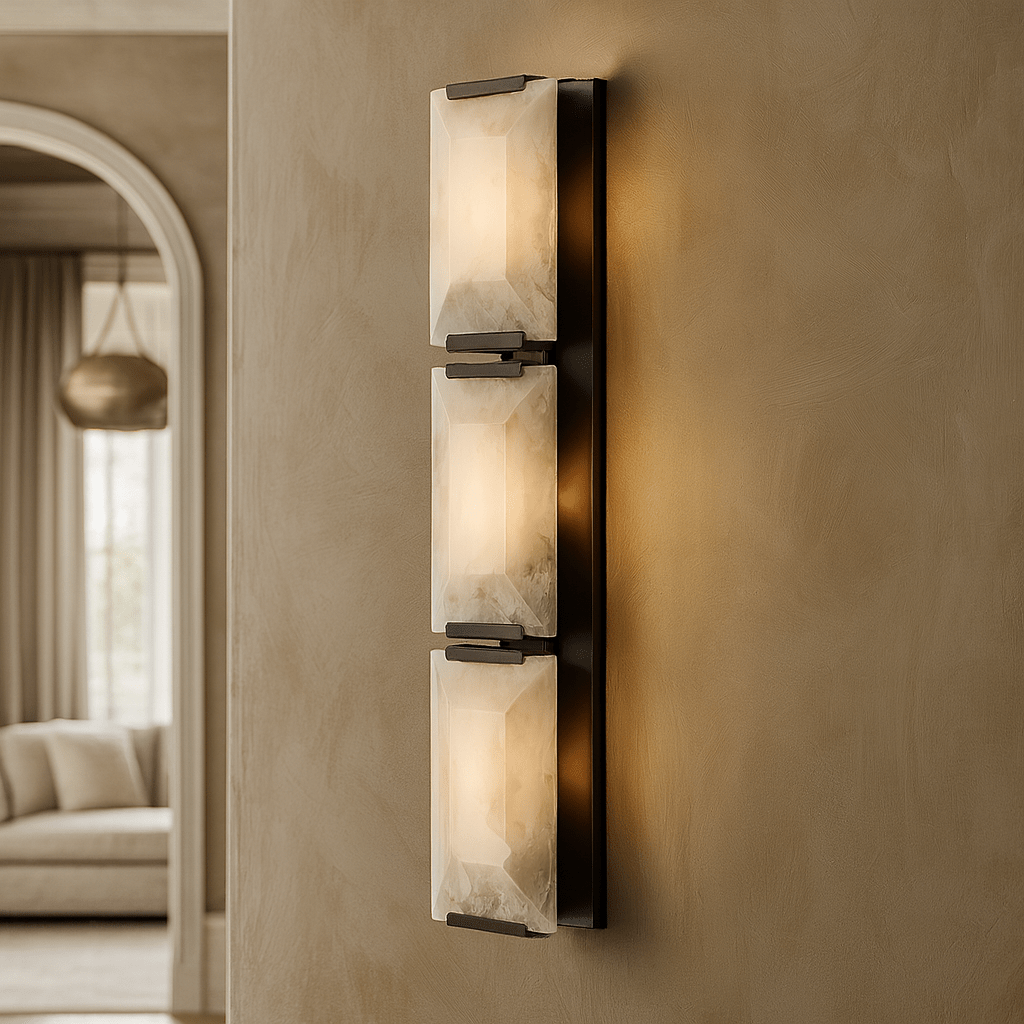 Brookhill Calcite Crystal Sconce - briglamps