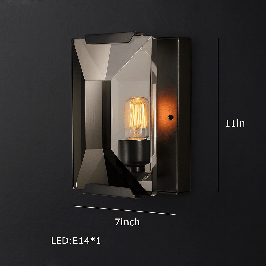 Brookhill Crystal Wall Sconce - briglamps