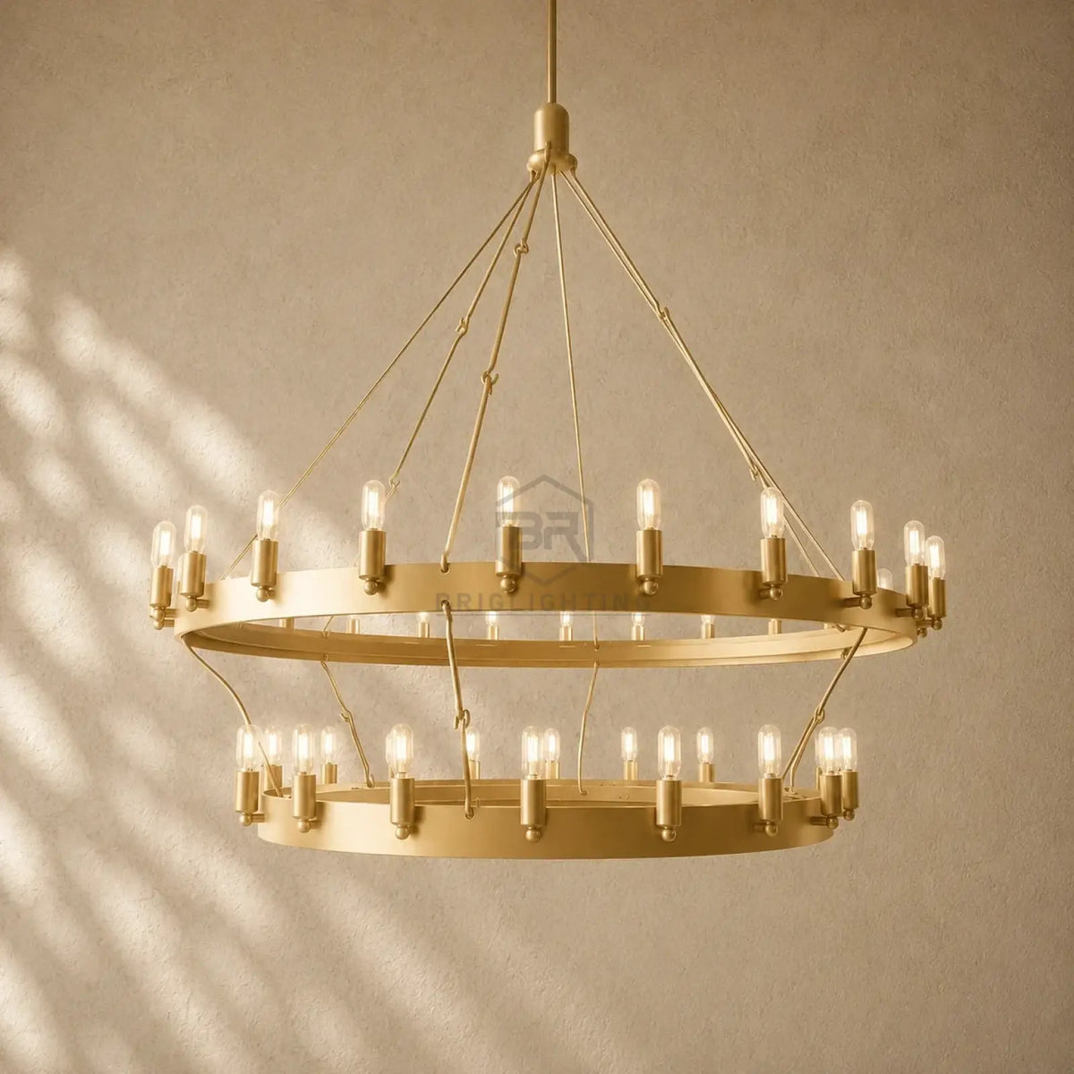 Caminon Vintage 2-Tier Round Chandelier