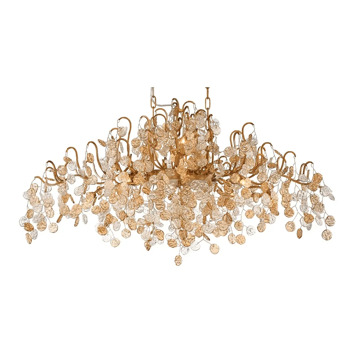Campo Linear Chandelier 10 Light 45"W - Brig Lighting
