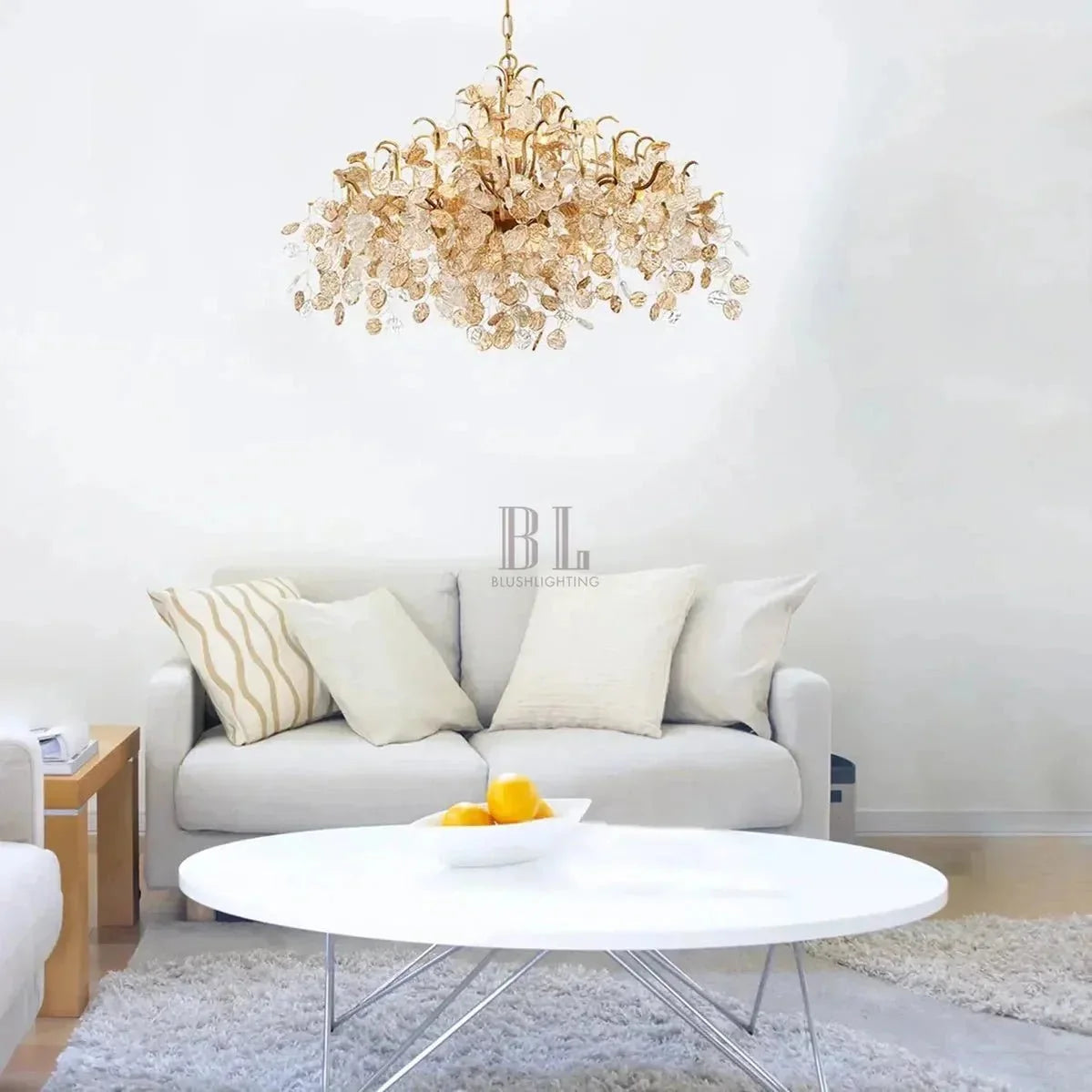 Campo Round Chandelier 8 Light 26"W - Brig Lighting