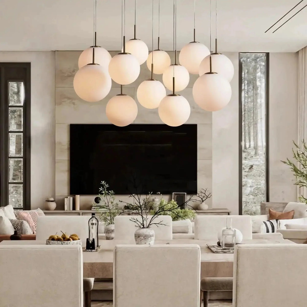 Casen Linear Chandelier 55", 65" - Brig