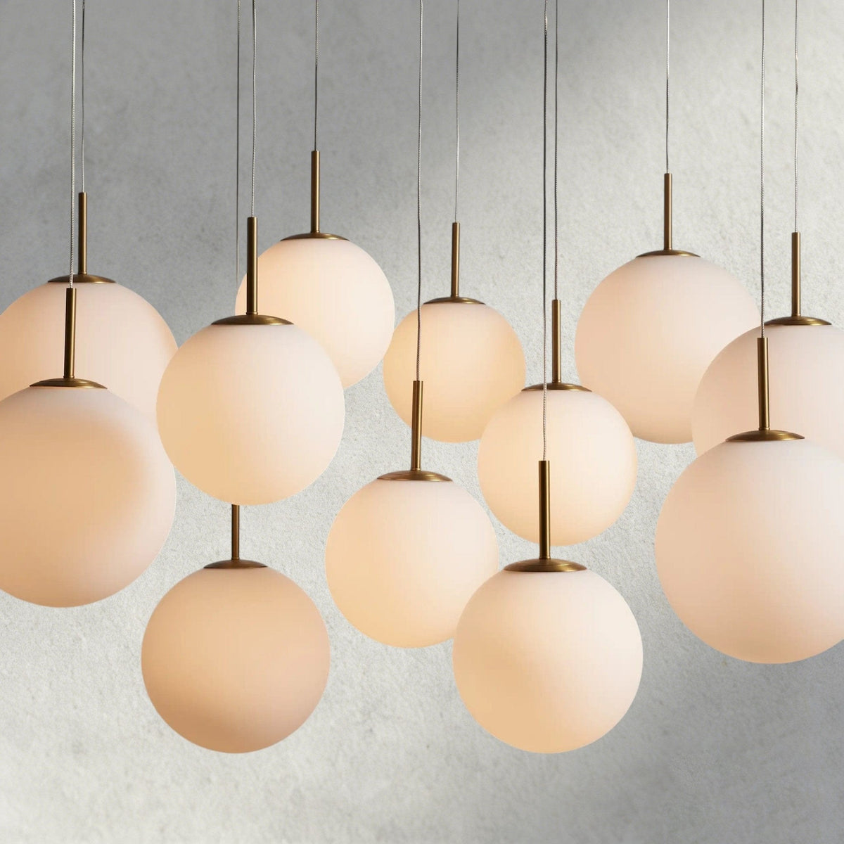 Casen Round Chandelier 20", 28", 34", 43" - Brig