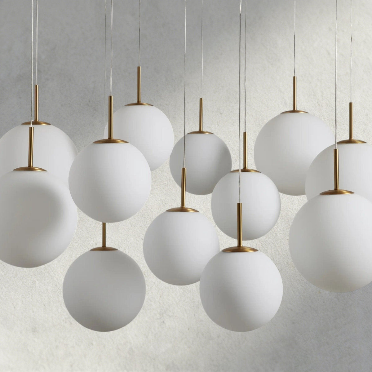 Casen Round Chandelier 20", 28", 34", 43" - Brig
