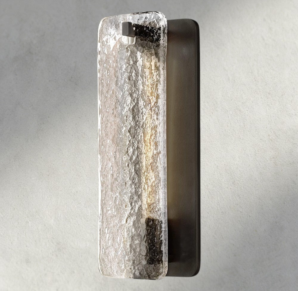 Celamotto Glass/ Alabaster Sconce 13", 16" - briglamps