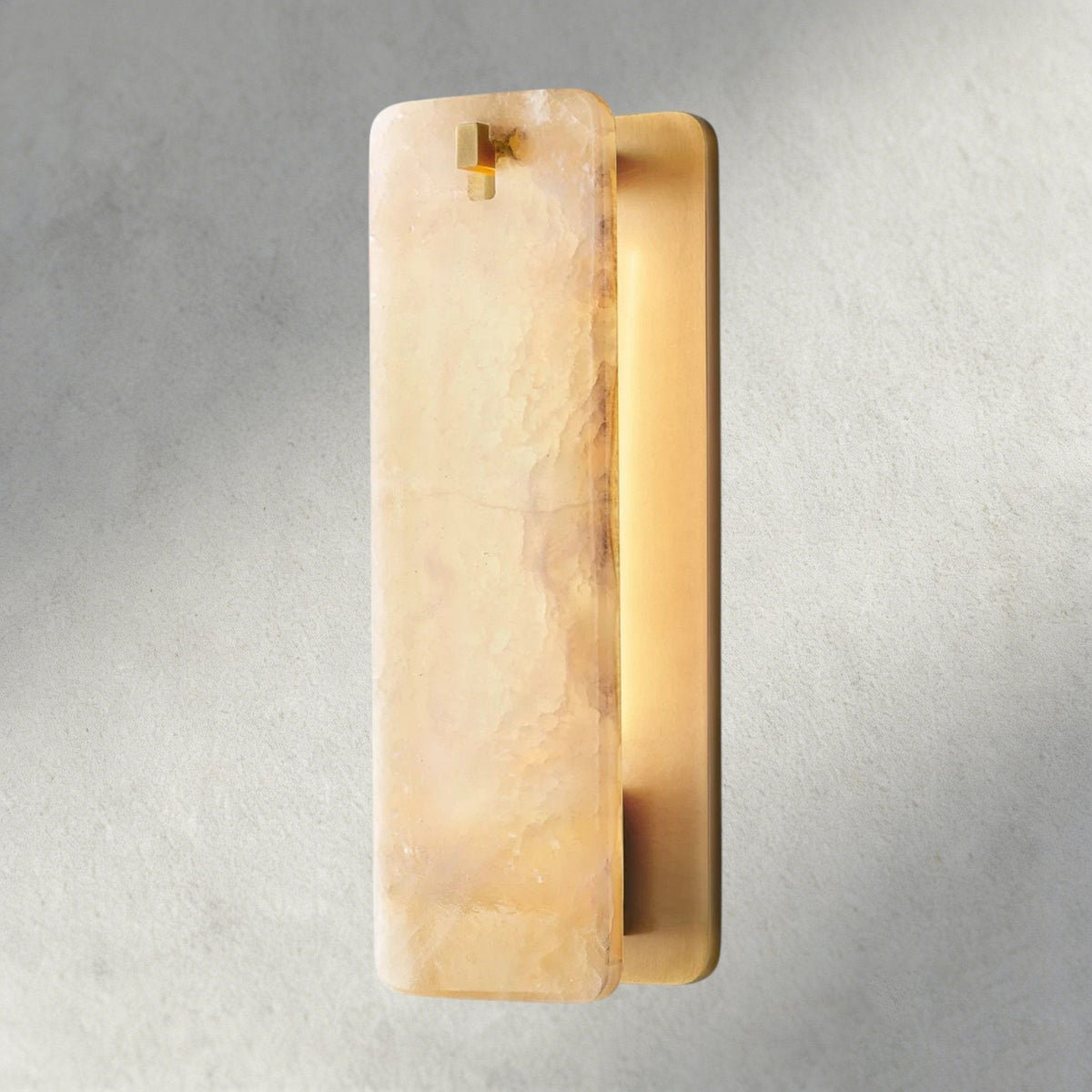 Celamotto Glass/ Alabaster Sconce 13", 16" - briglamps