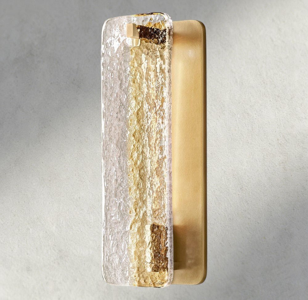 Celamotto Glass/ Alabaster Sconce 13", 16" - briglamps