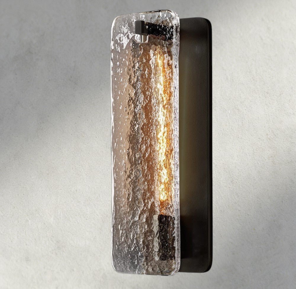 Celamotto Glass/ Alabaster Sconce 13", 16" - briglamps