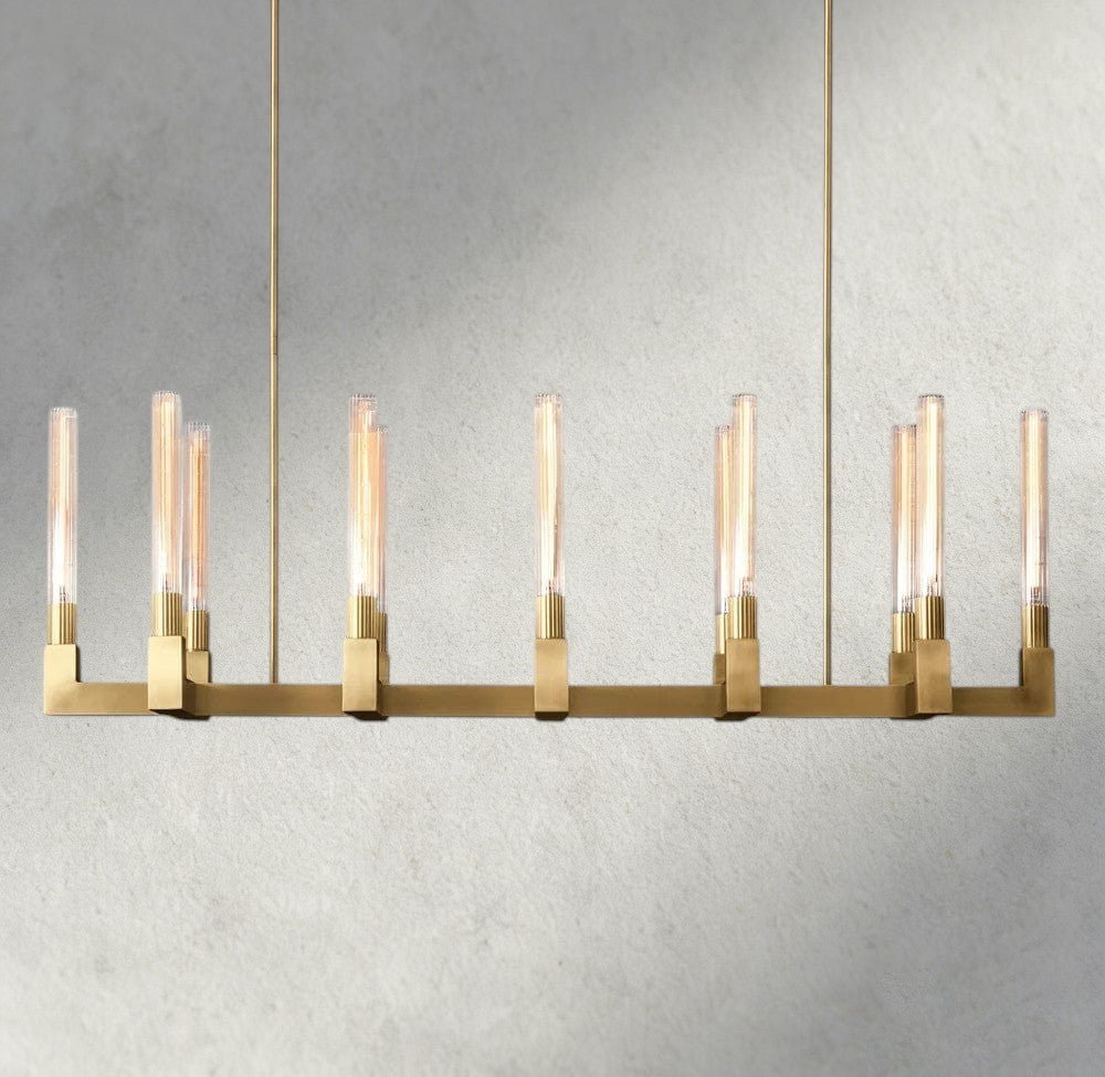 Cennela Linear Chandelier 55", 67" - briglamps