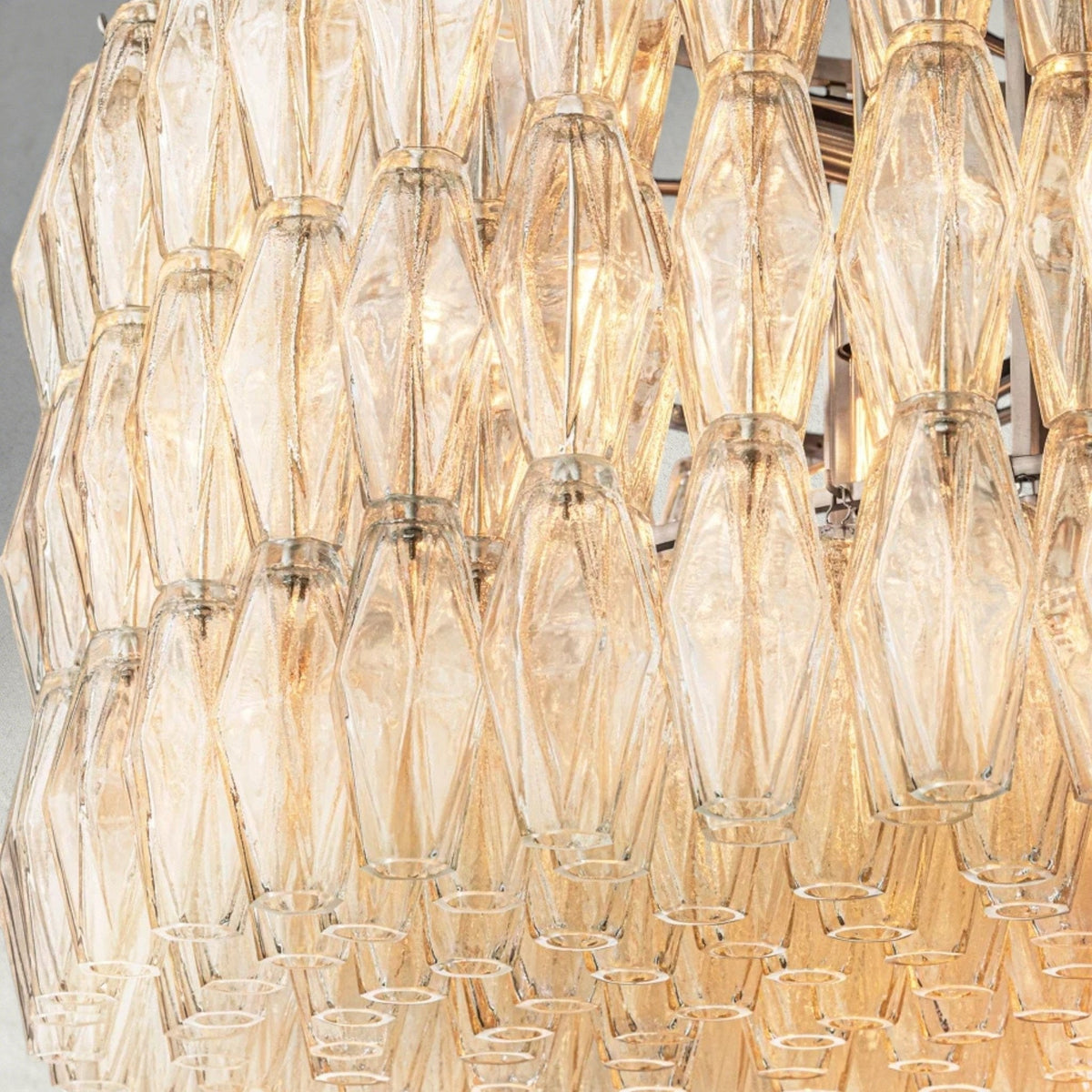 Chiaray Clear/ Smoke Glass Round Chandelier 37", 47", 62" - Brig