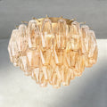 Cihela Clear/ Smoke Glass Flushmount 17", 22" - briglamps