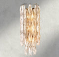 CIHELA CLEAR/ SMOKE GLASS GRAND SCONCE 30" - briglamps
