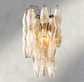CIHELA CLEAR/ SMOKE GLASS SCONCE 19" - briglamps