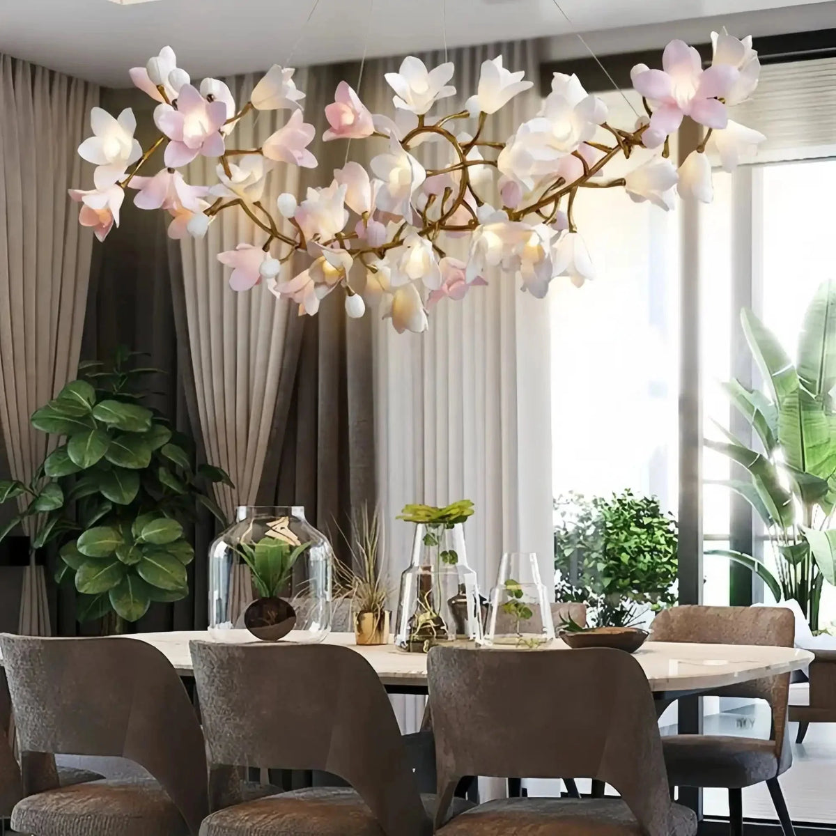 Circular Blossom Chandelier - Brig Lighting