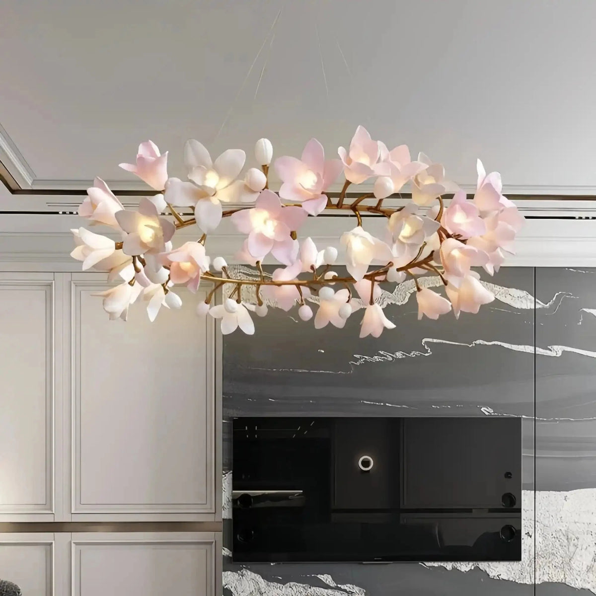 Circular Blossom Chandelier - Brig Lighting