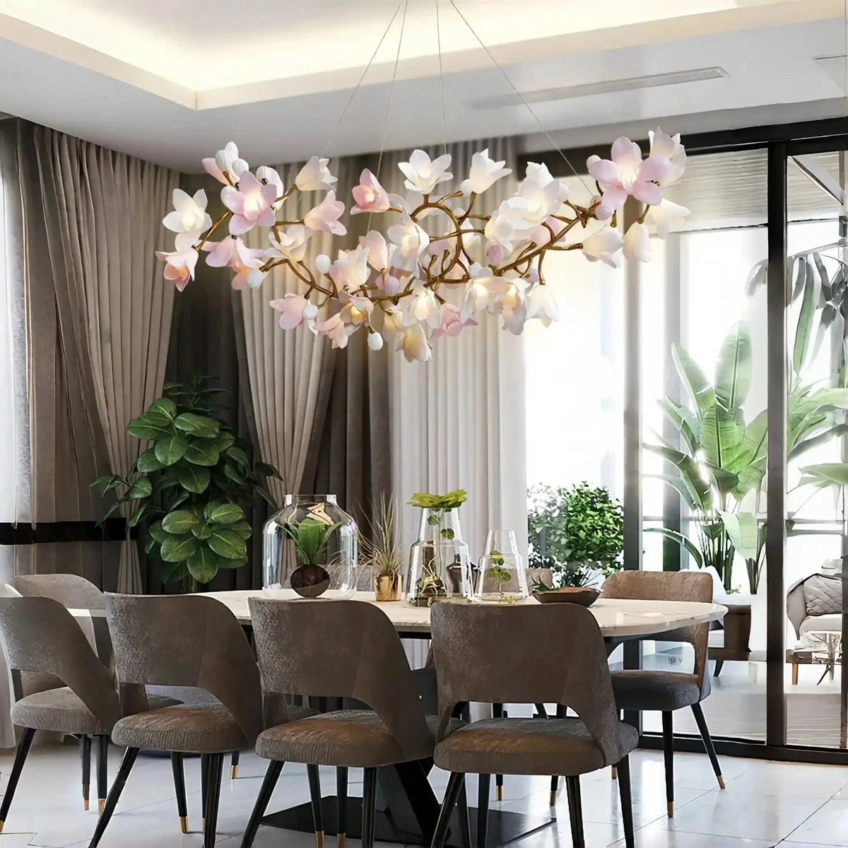 Circular Blossom Chandelier - Brig Lighting