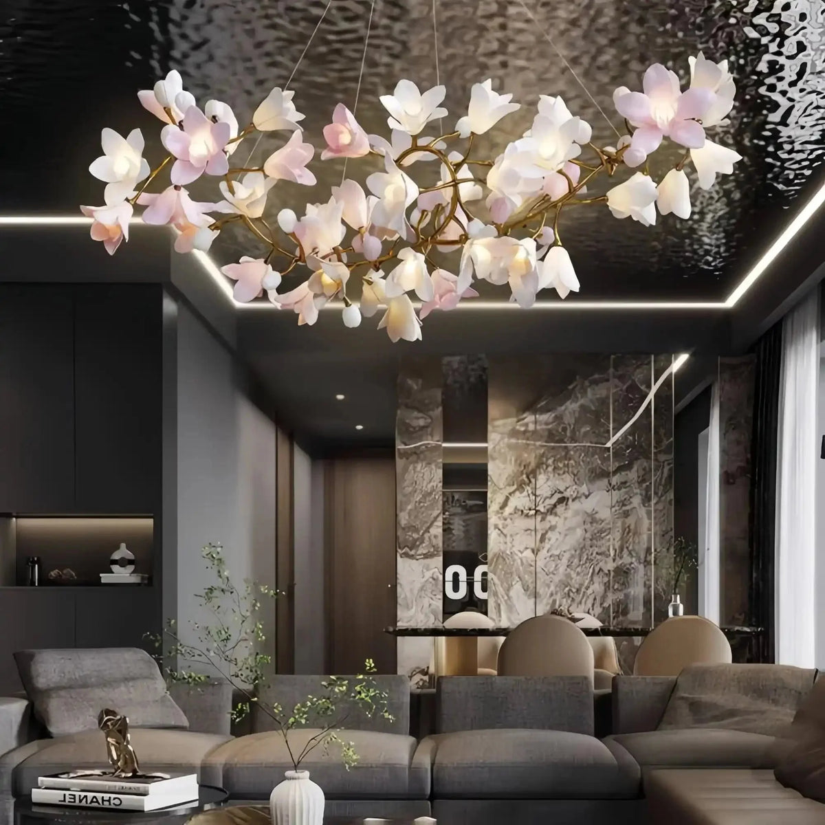 Circular Blossom Chandelier - Brig Lighting