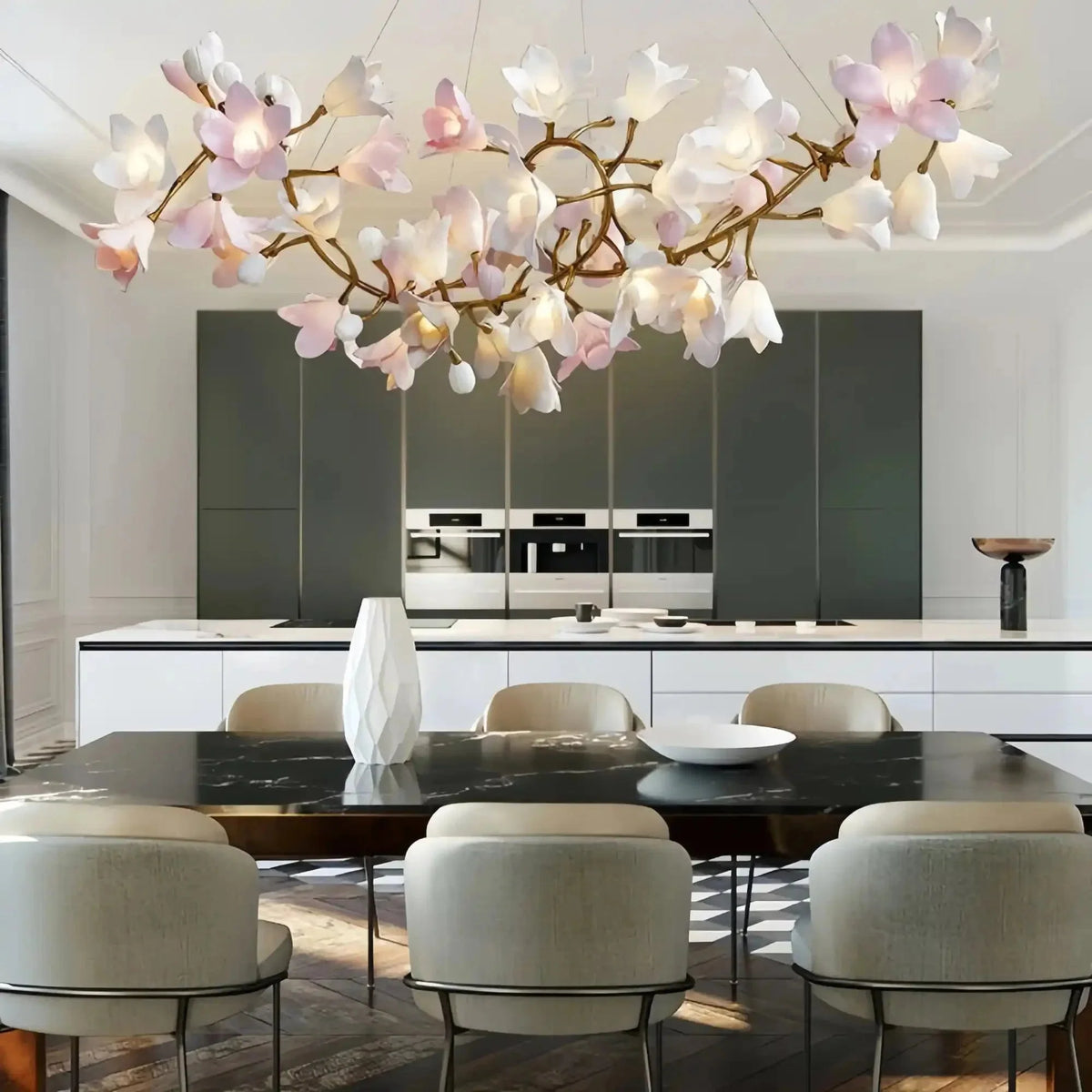 Circular Blossom Chandelier - Brig Lighting
