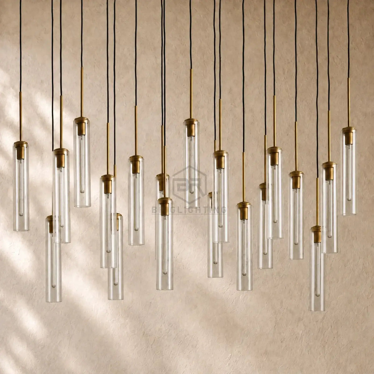 Collane Linear Glass Chandelier